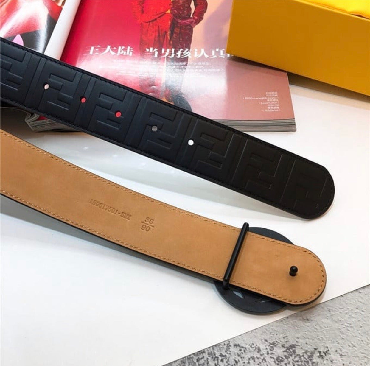 F Logo Belt