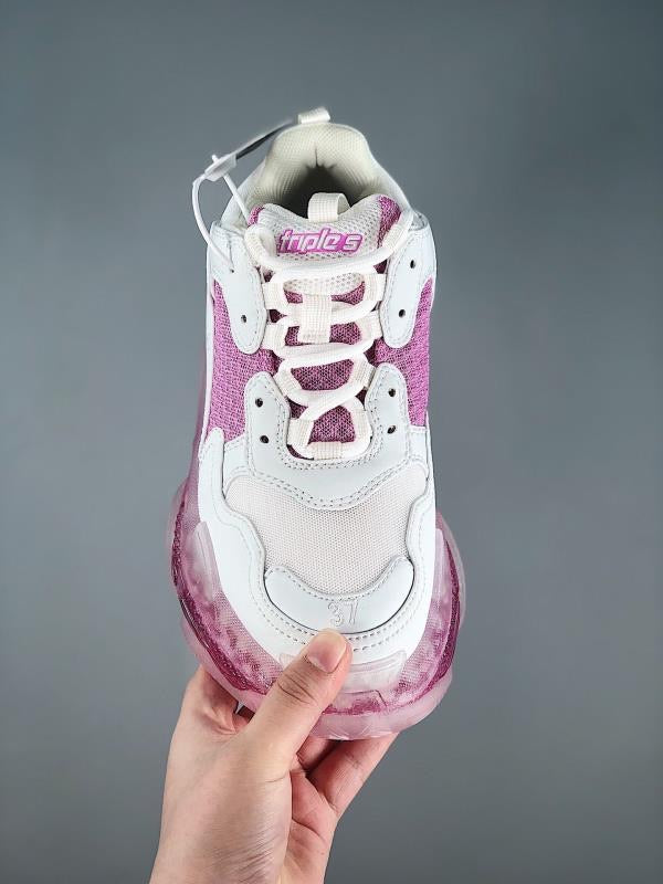 Triple S Clearsole Pink