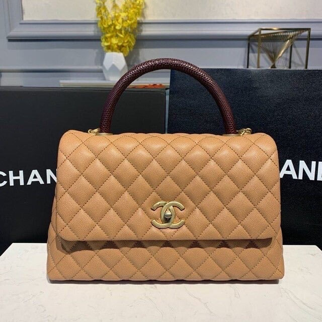 Top Handle Flap Bag