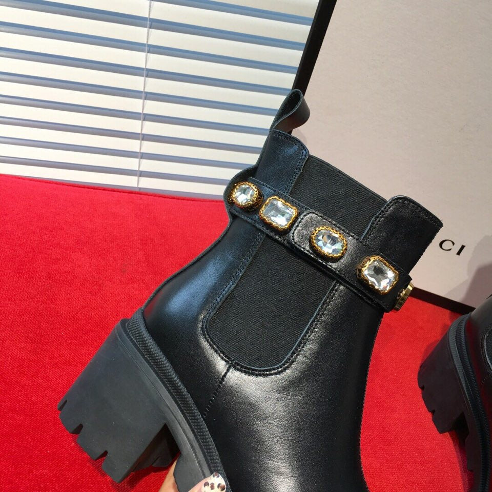 Leather Ankle Boots