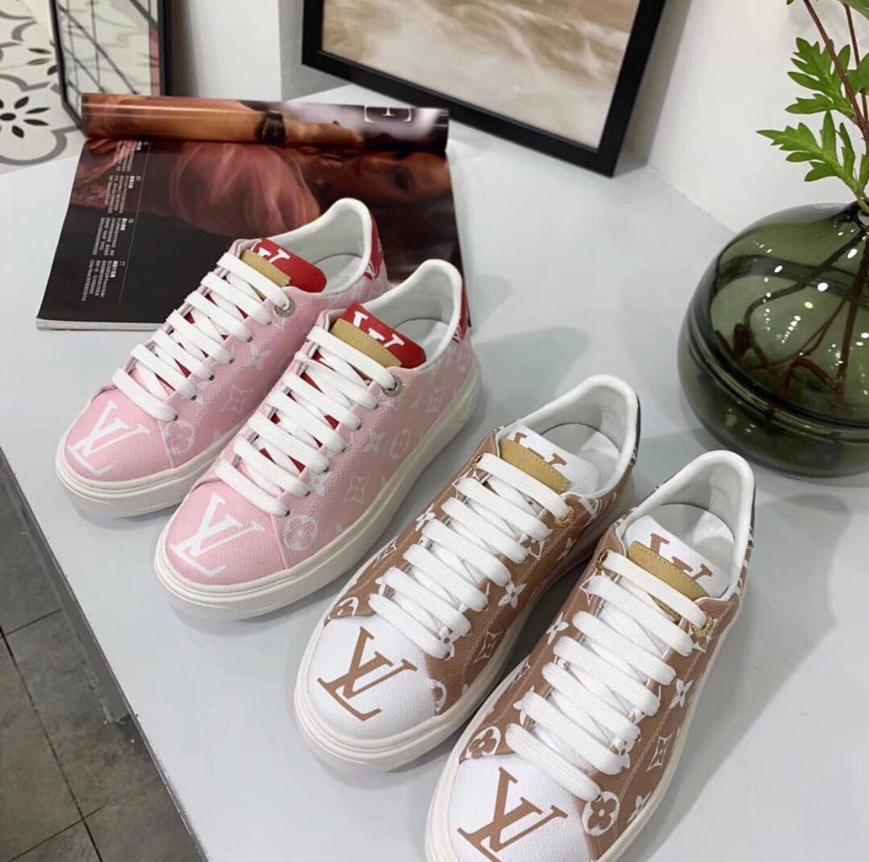 Time Out Sneaker Giant Monogram
