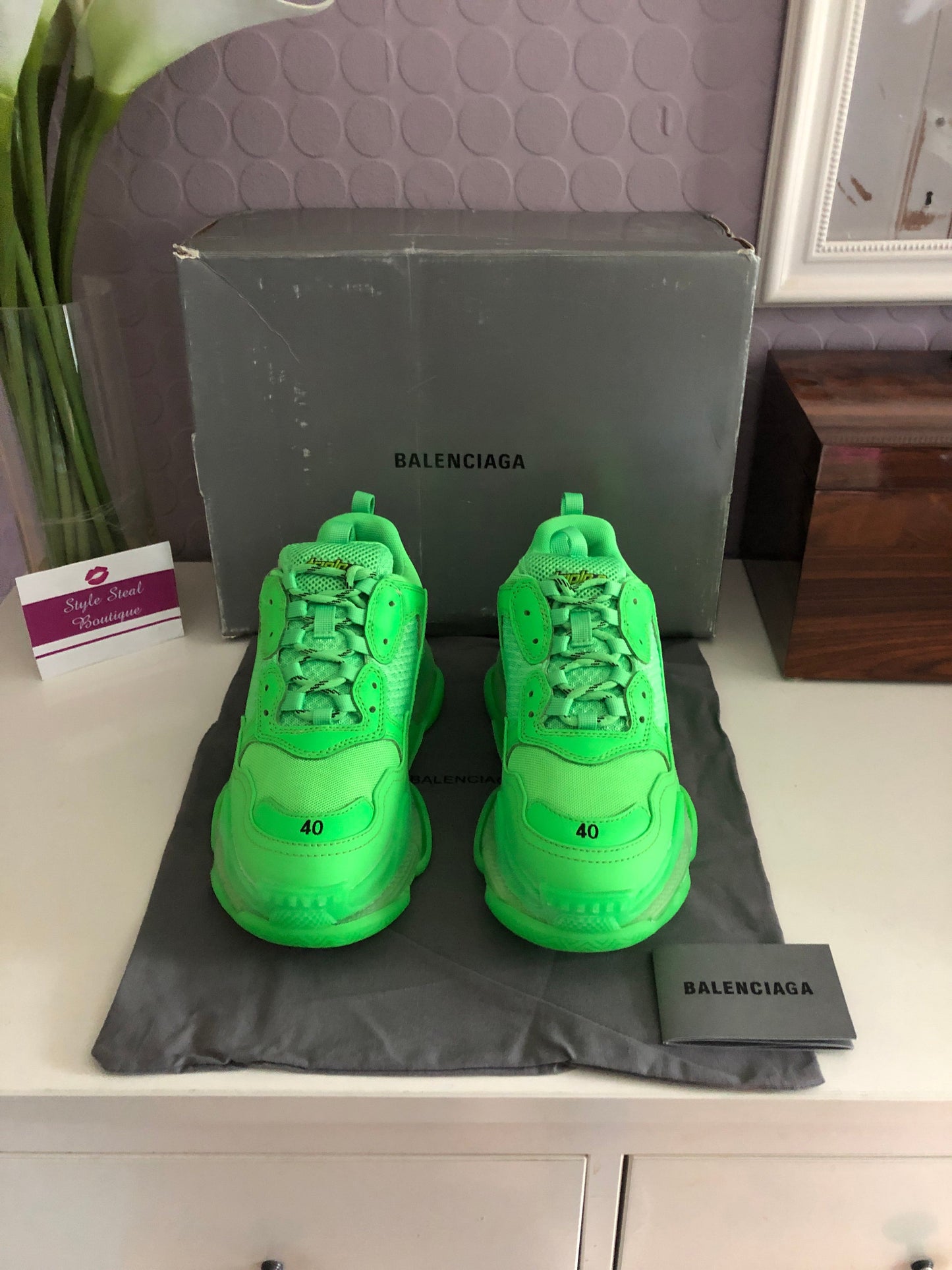 Triple S Clear Sole Colours