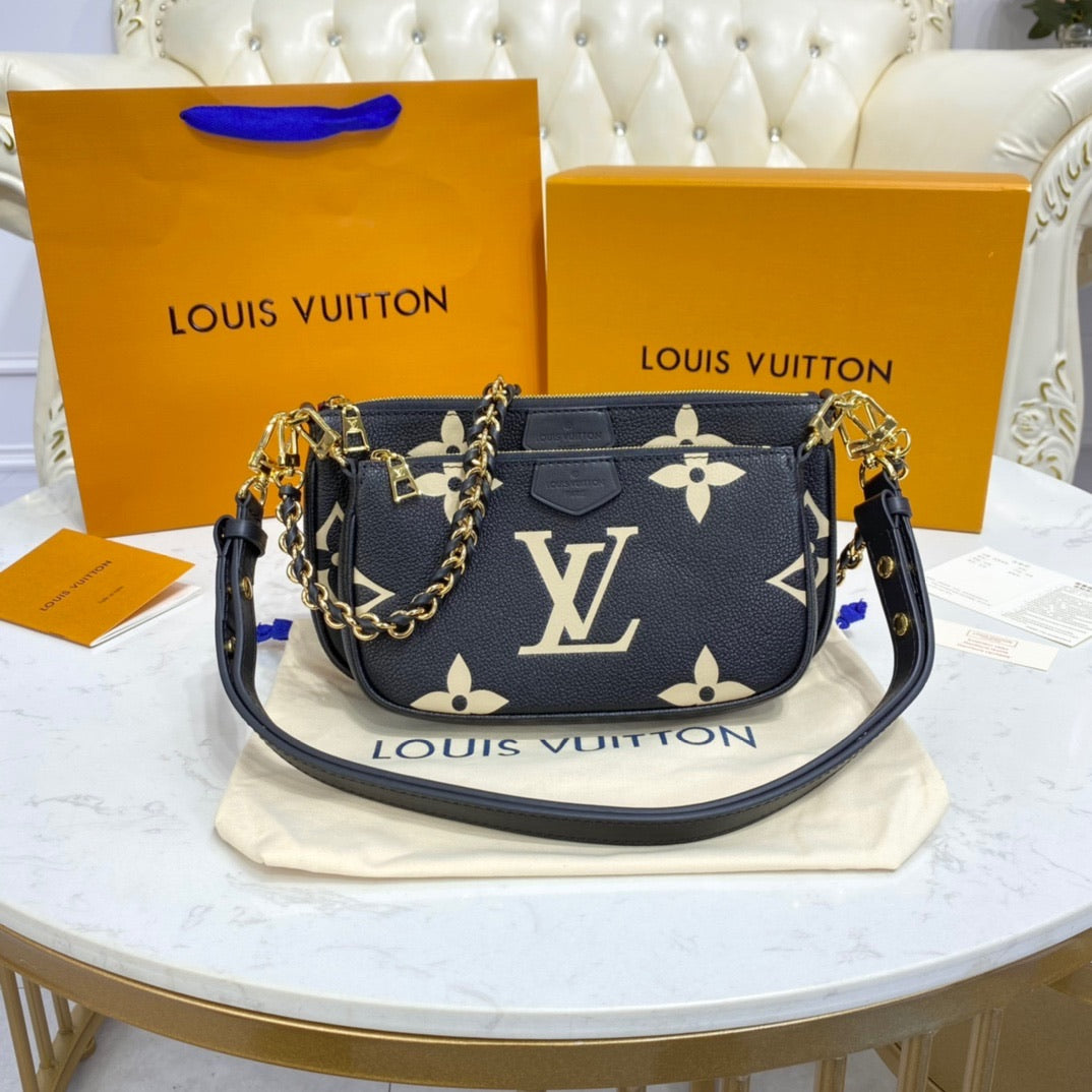 Leather Multi Pochette