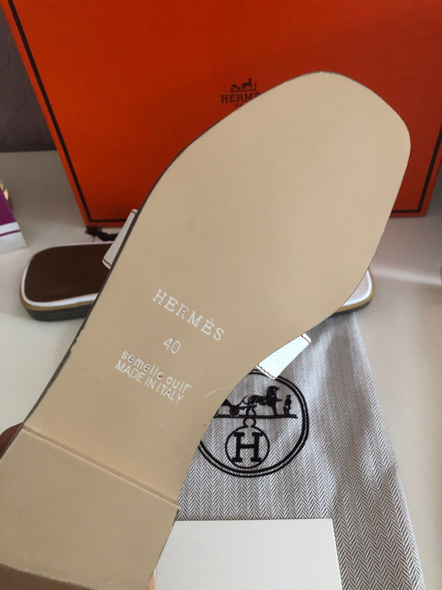 Oran Sandals Grained