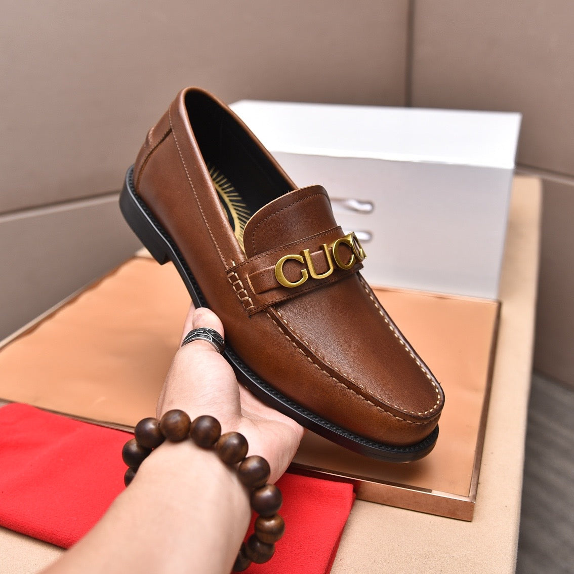 Leather Loafers