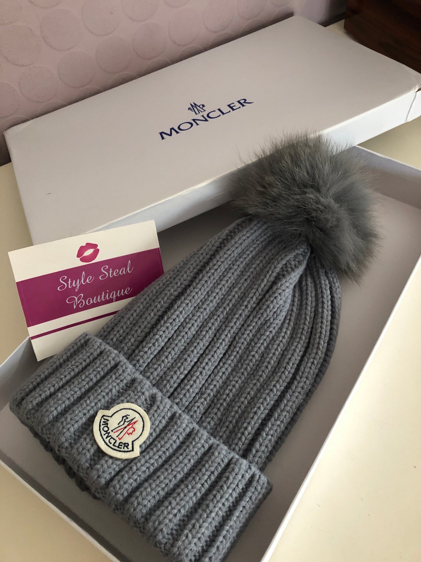 Fur Pom Hat
