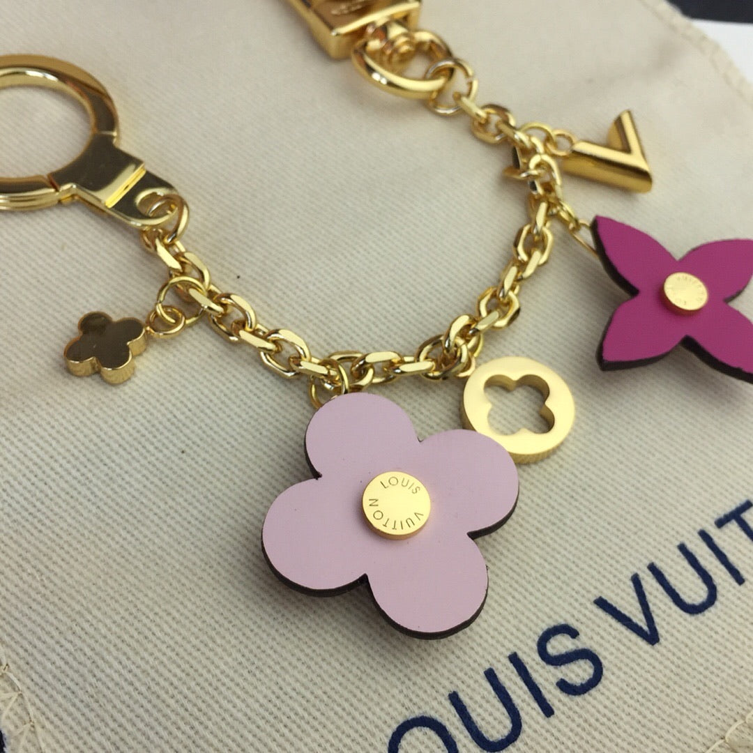 Blooming Flowers Bag Chain