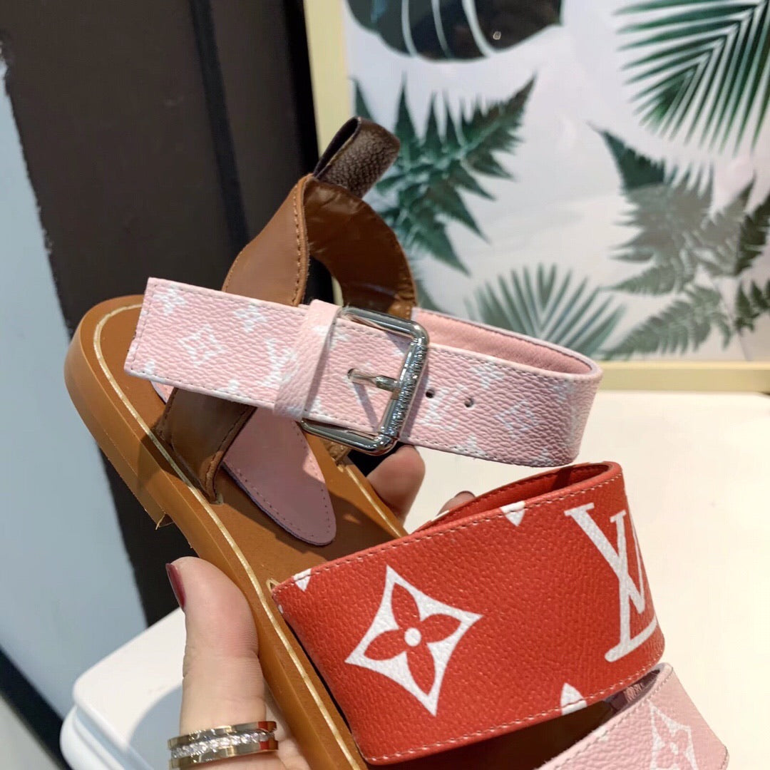 Giant Monogram Sandals