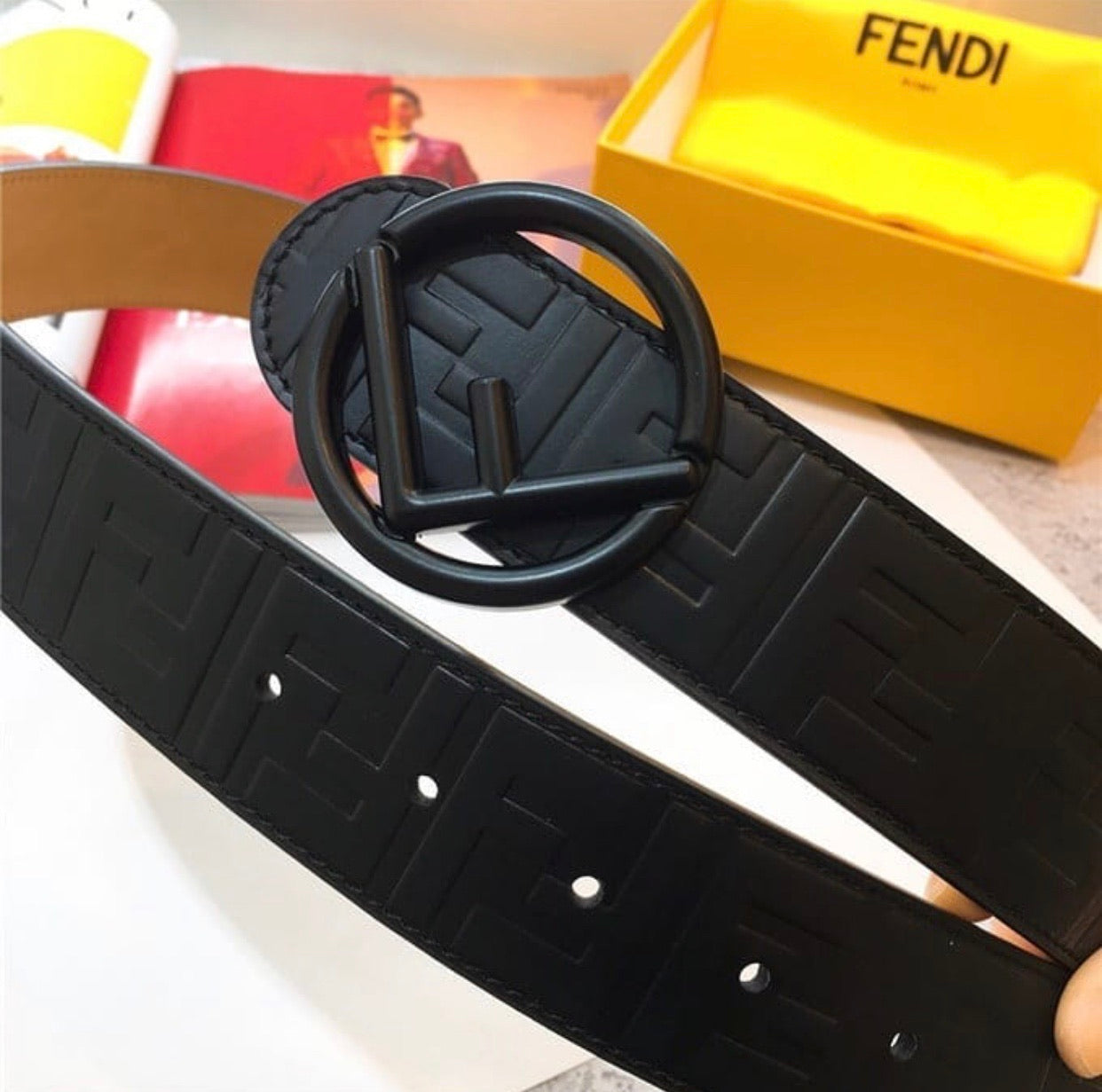 F Logo Belt
