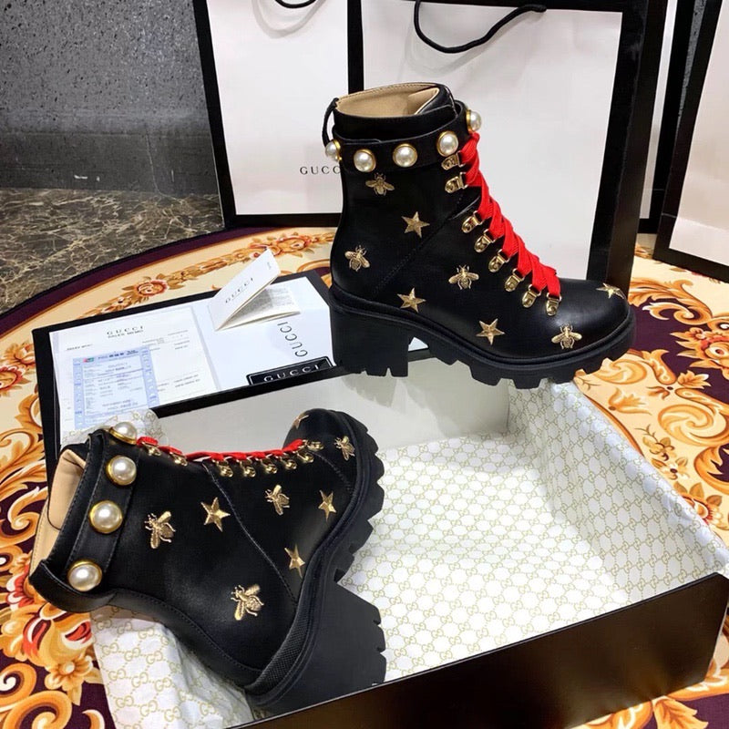 Leather Ankle Boots