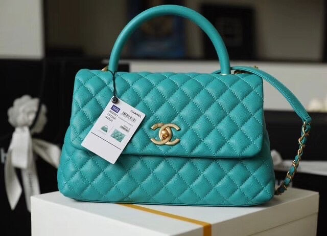 Top Handle Flap Bag