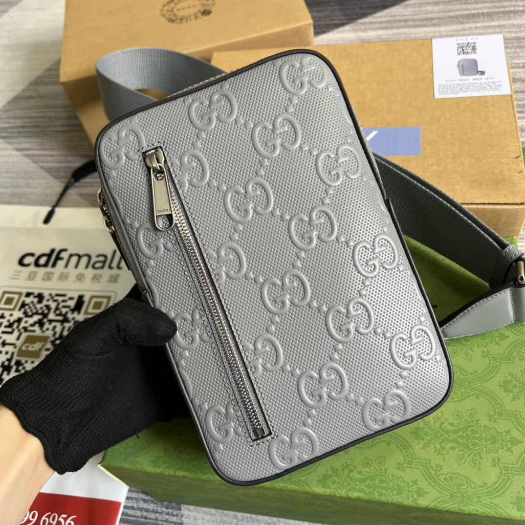 GG Embossed Sling Bag