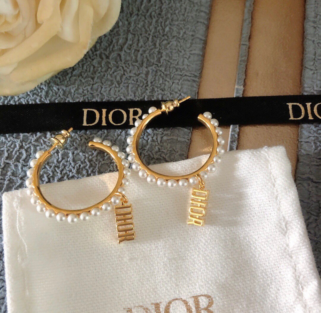 CD Hoop Earrings
