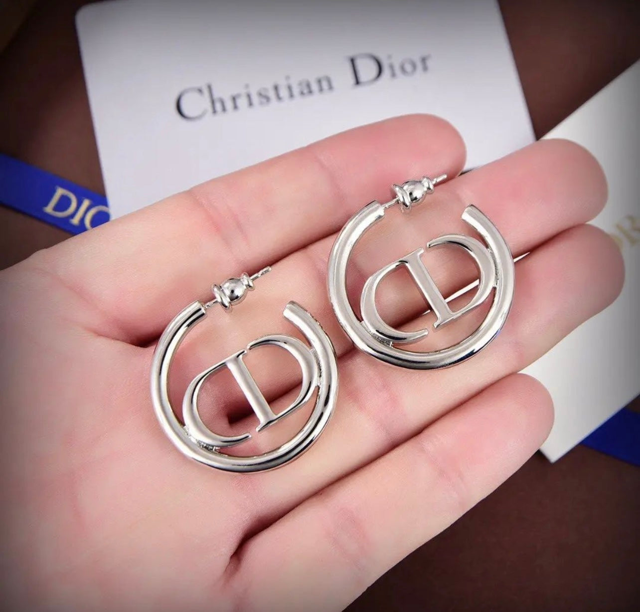 CD Hoop Earrings