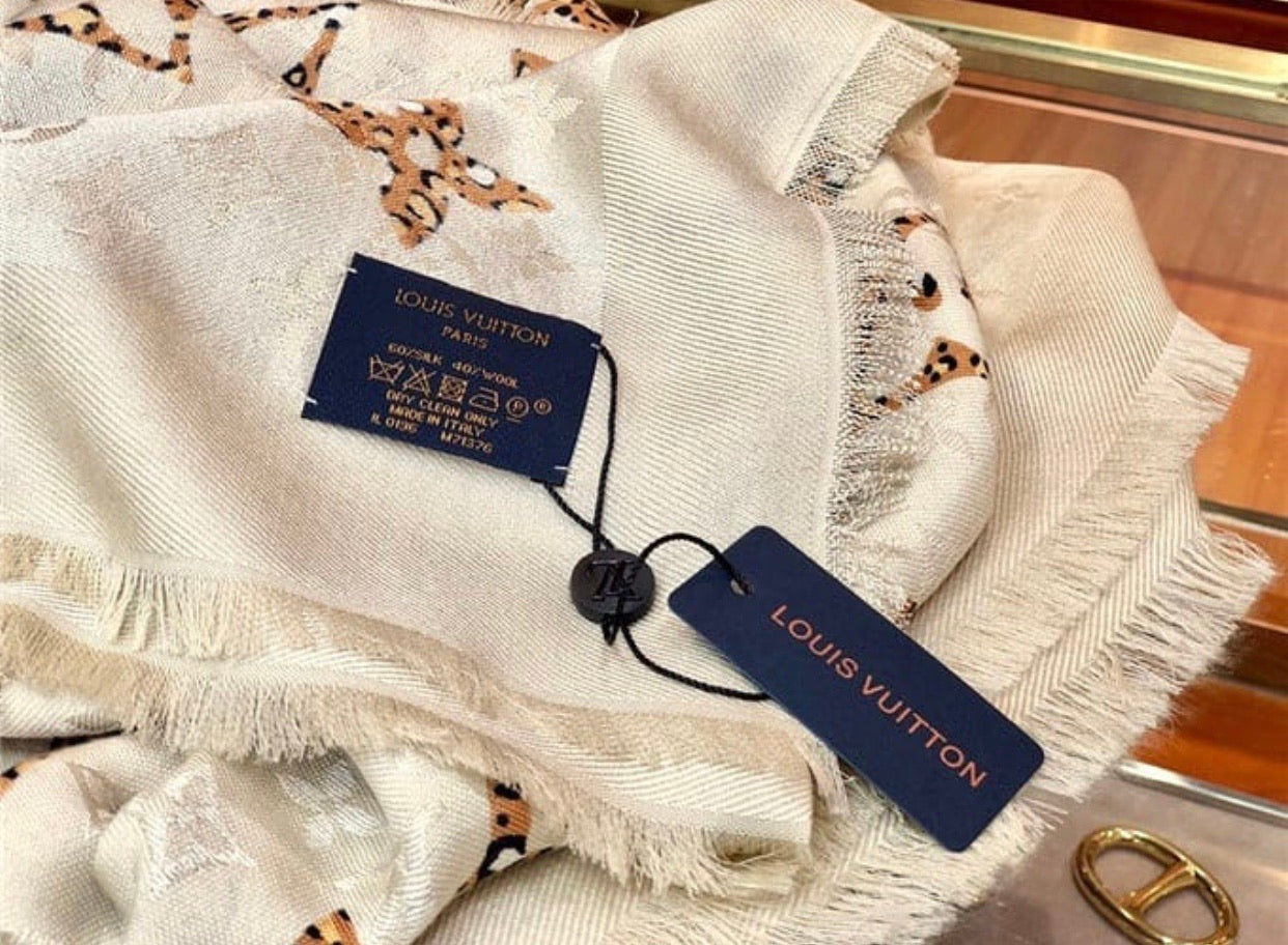 Monogram Jungle Shawl