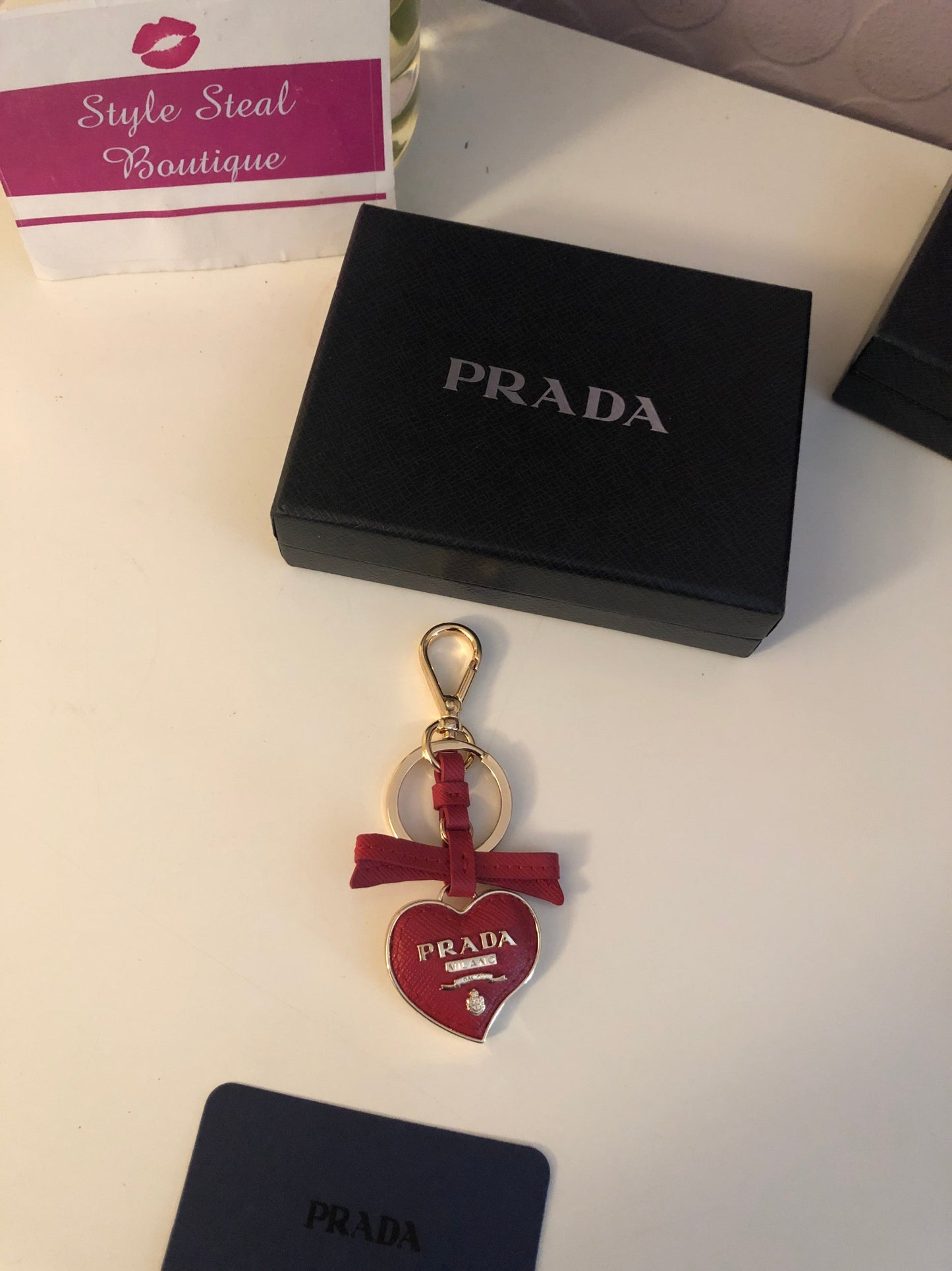 Heart Bag Charm/Keychain