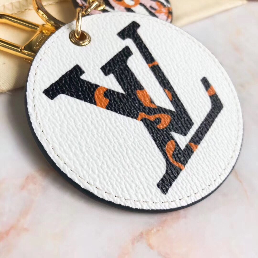 Monogram Jungle Bag Charm/Keychain