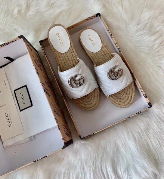Matelasse Espadrille Sandal