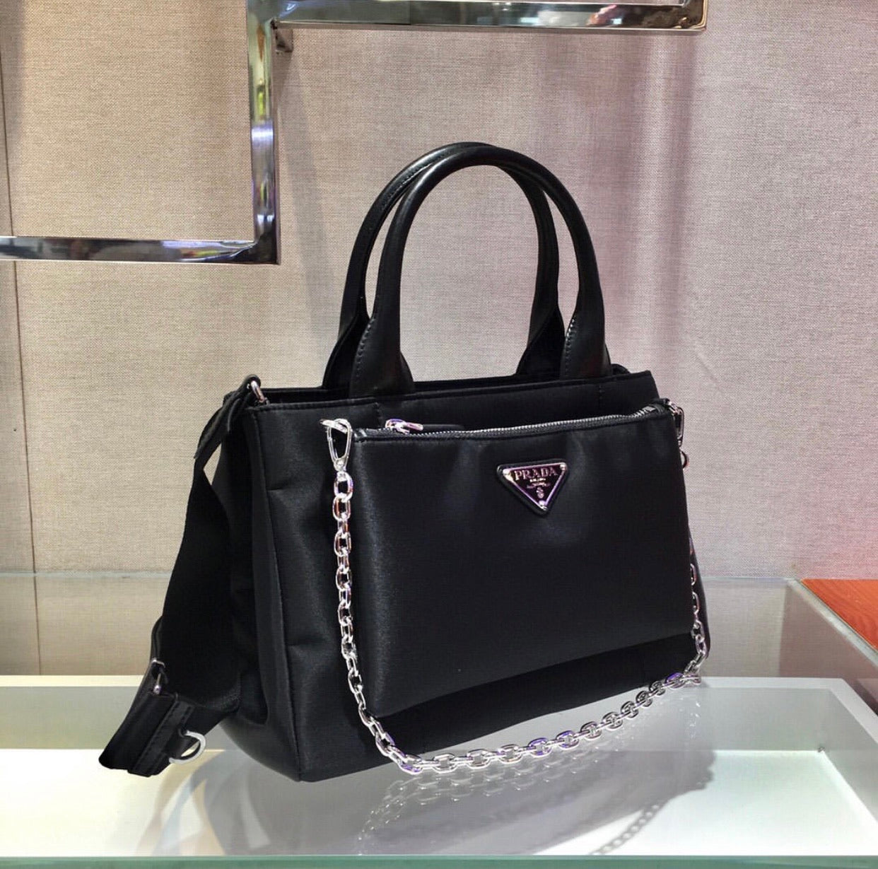 Nylon Tote Bag