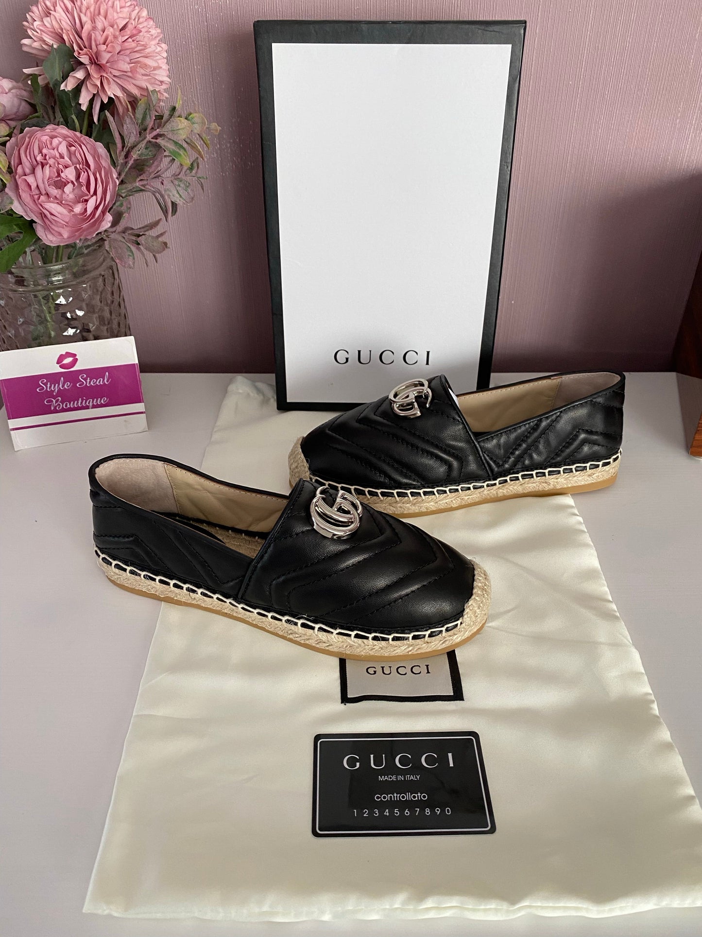 Matelasse Espadrilles