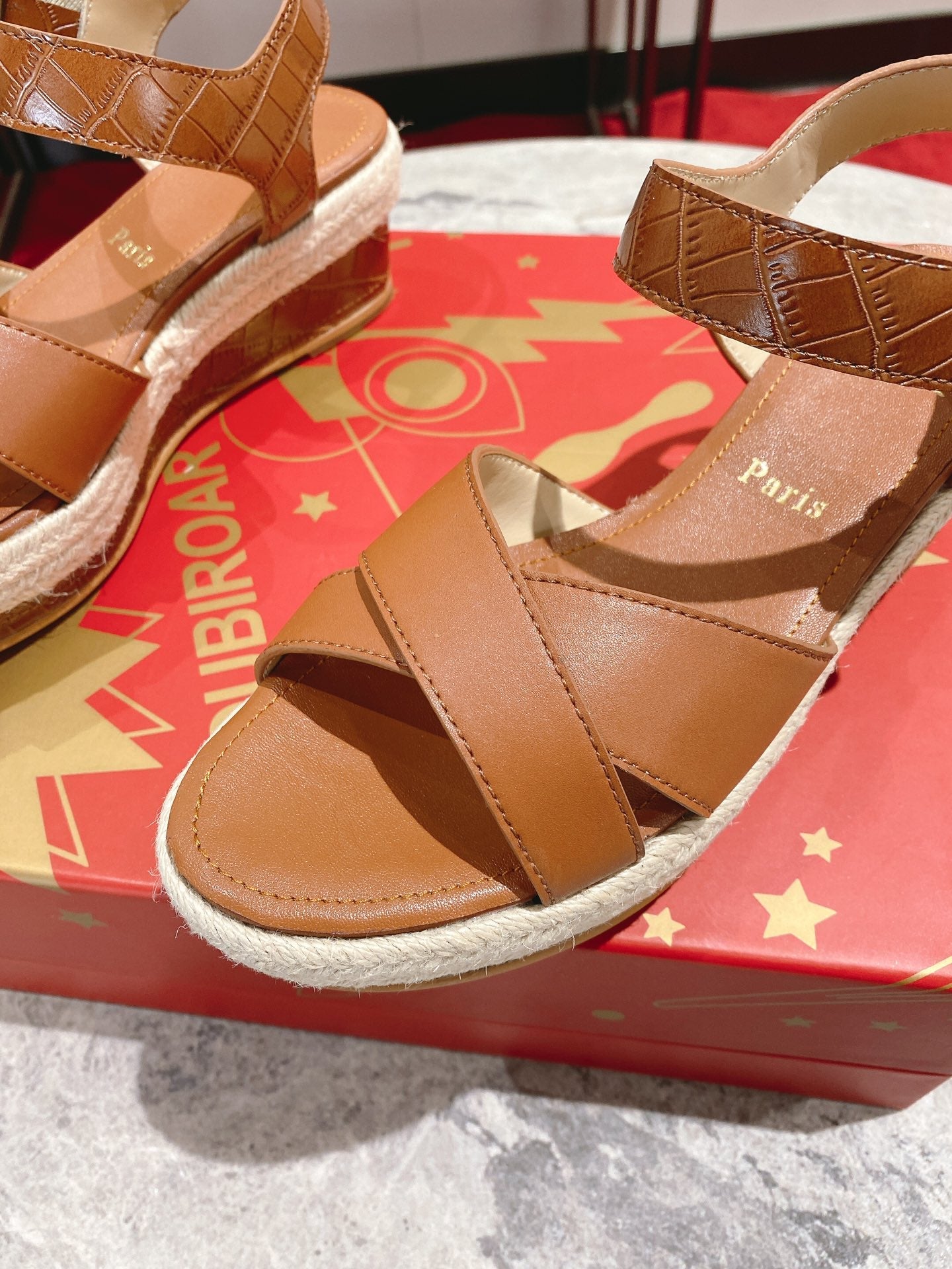Leather Wedges