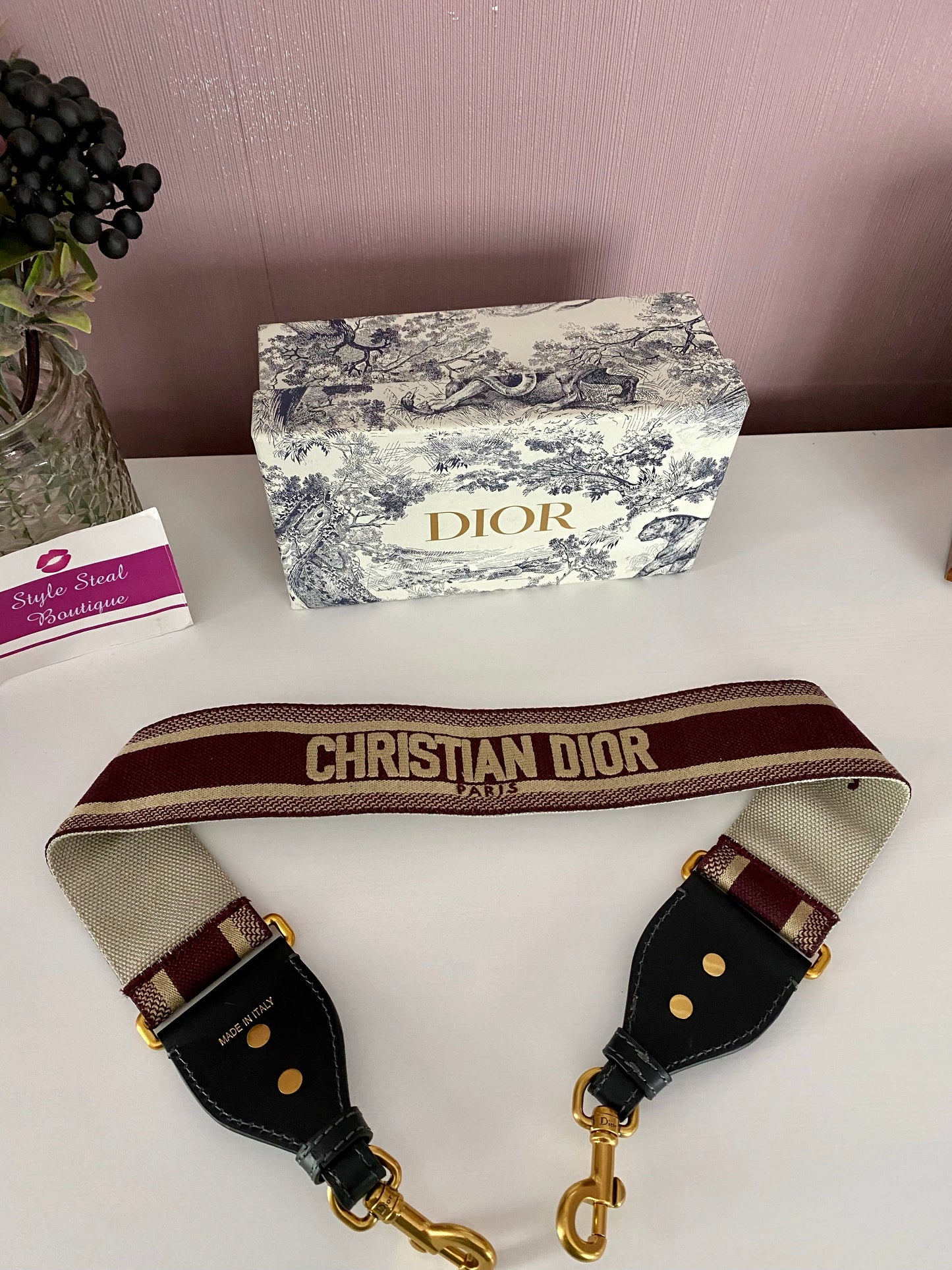 Embroidered Strap