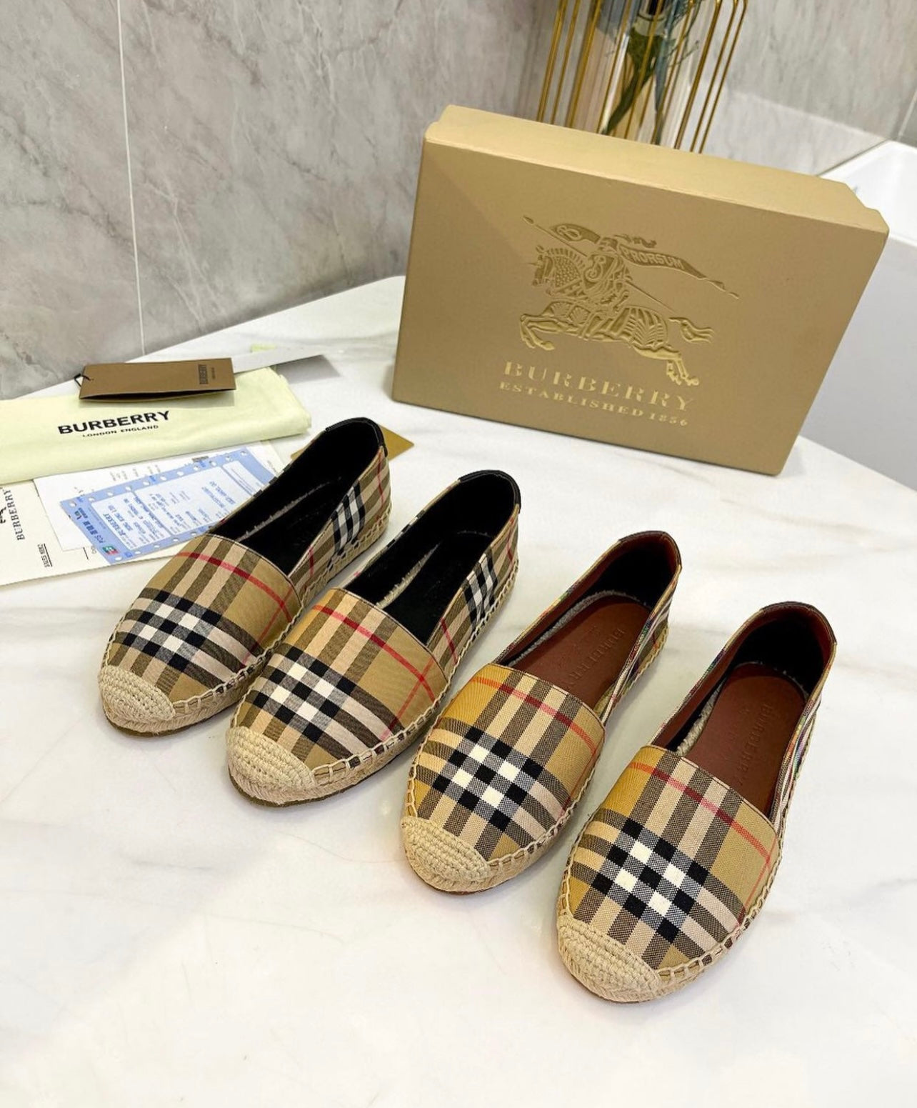 Check Espadrilles