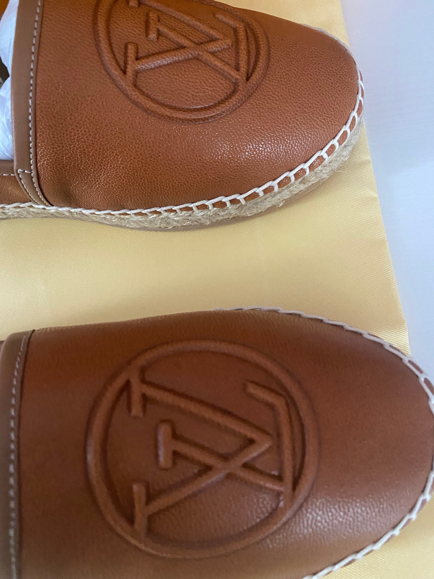 Leather Espadrilles