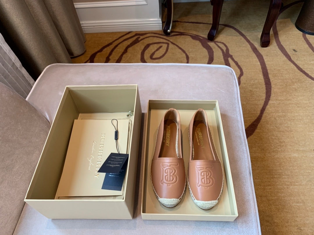 Leather Espadrilles