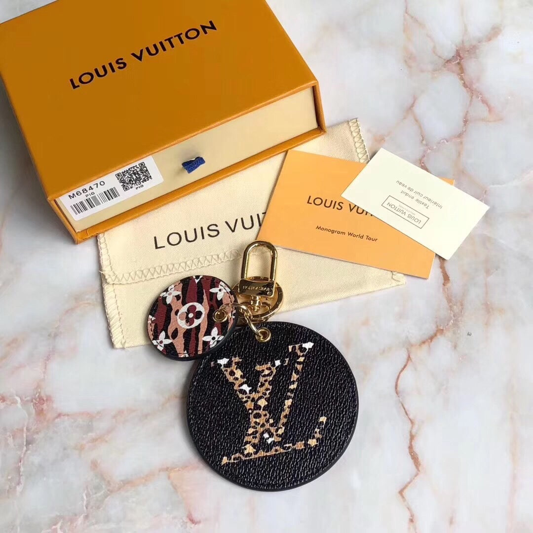 Monogram Jungle Bag Charm/Keychain