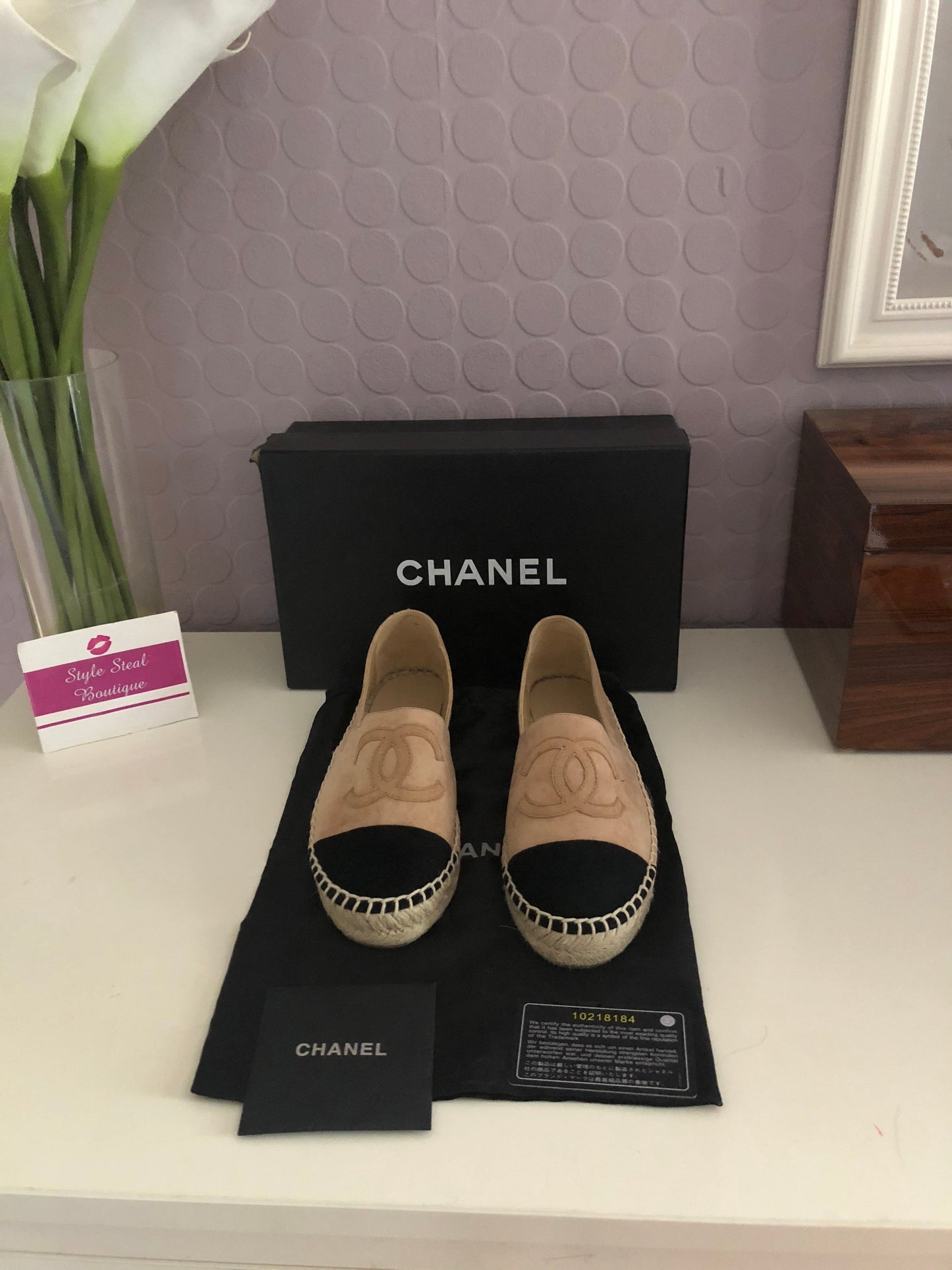 Suede Espadrilles