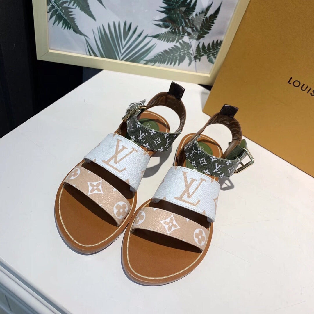 Giant Monogram Sandals