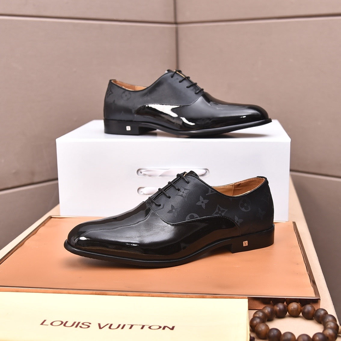Monogram Eclipse Derbies
