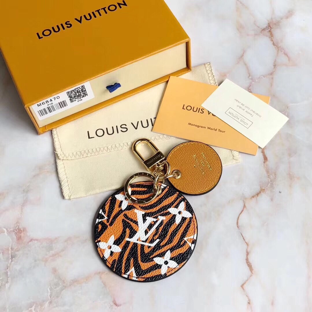 Monogram Jungle Bag Charm/Keychain