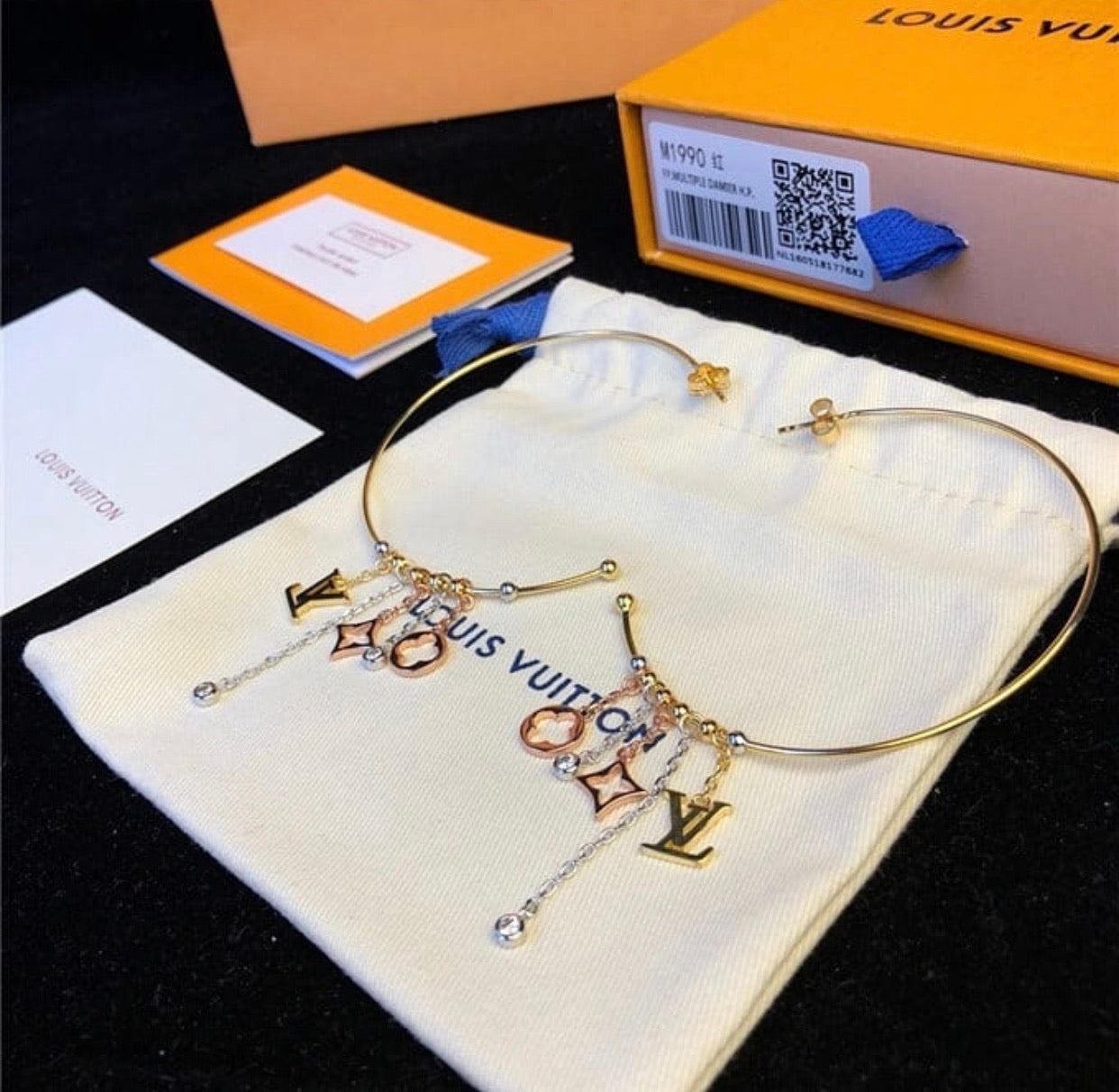 Logo Hoop Earrings