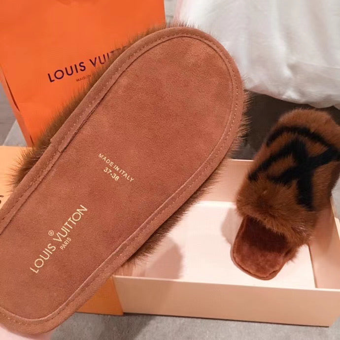 Homey Fur Slippers