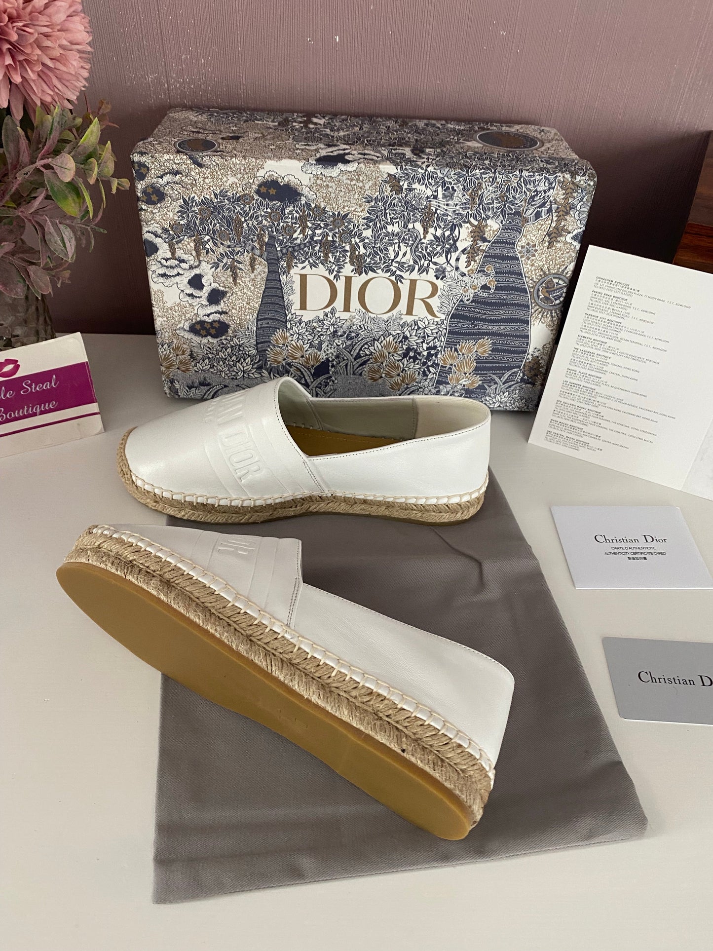 Leather Espadrilles