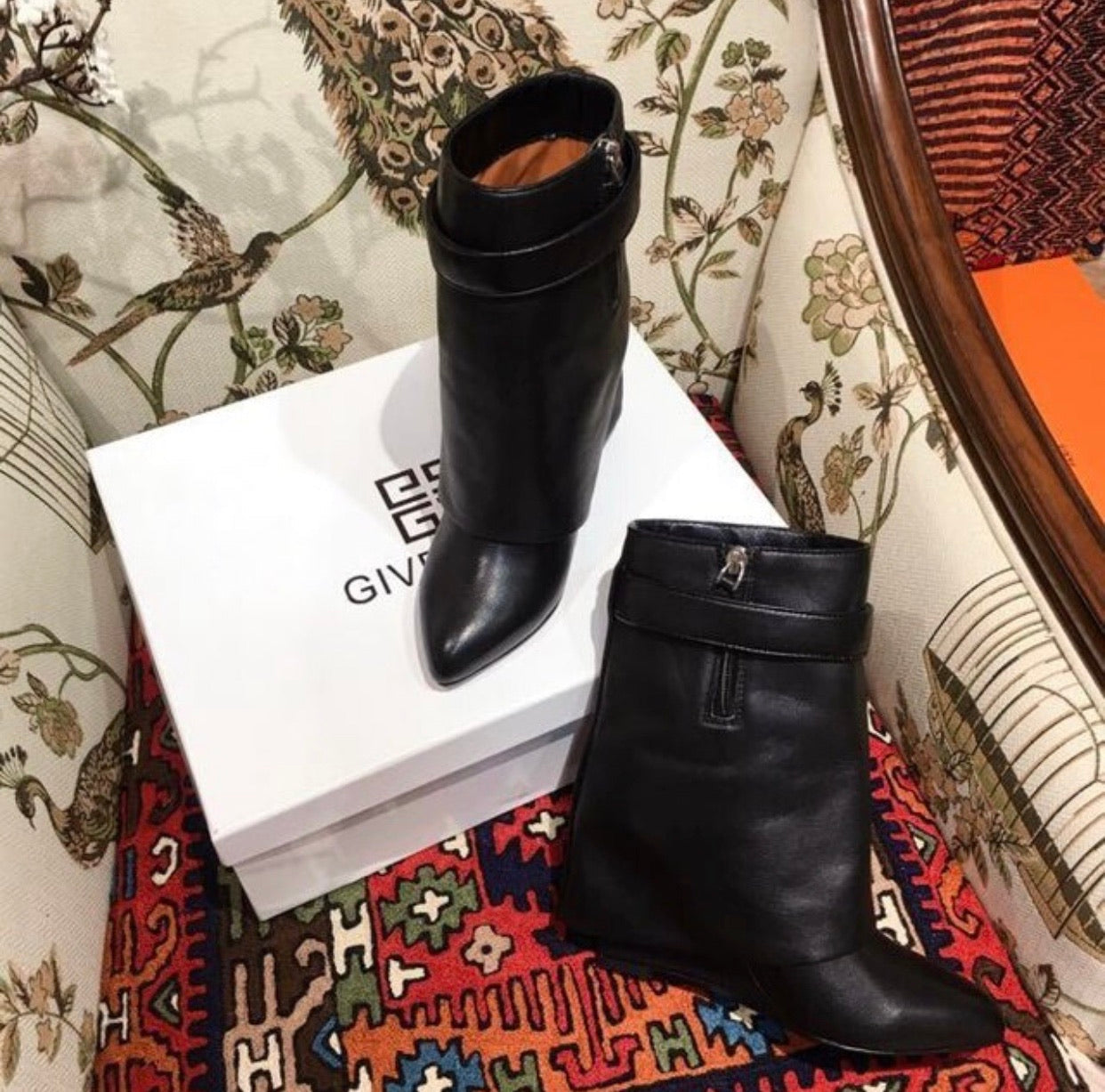 Shark Ankle Boots