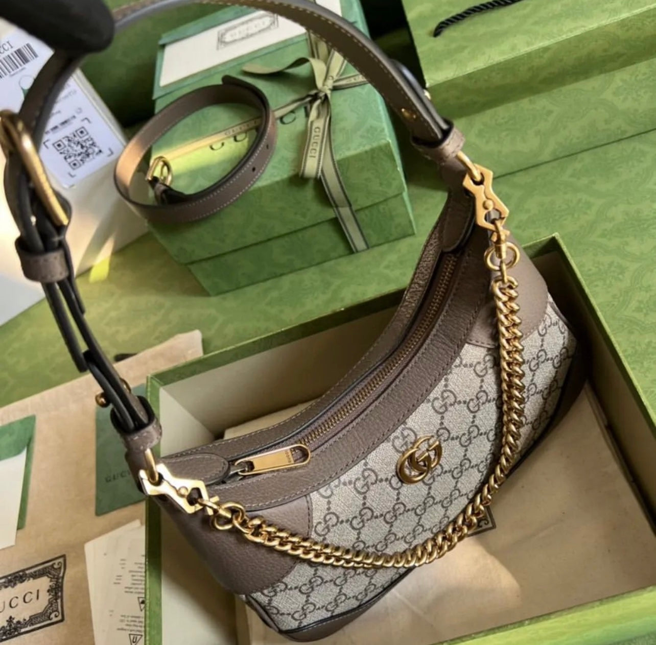 Ophidia Small Shoulder Bag