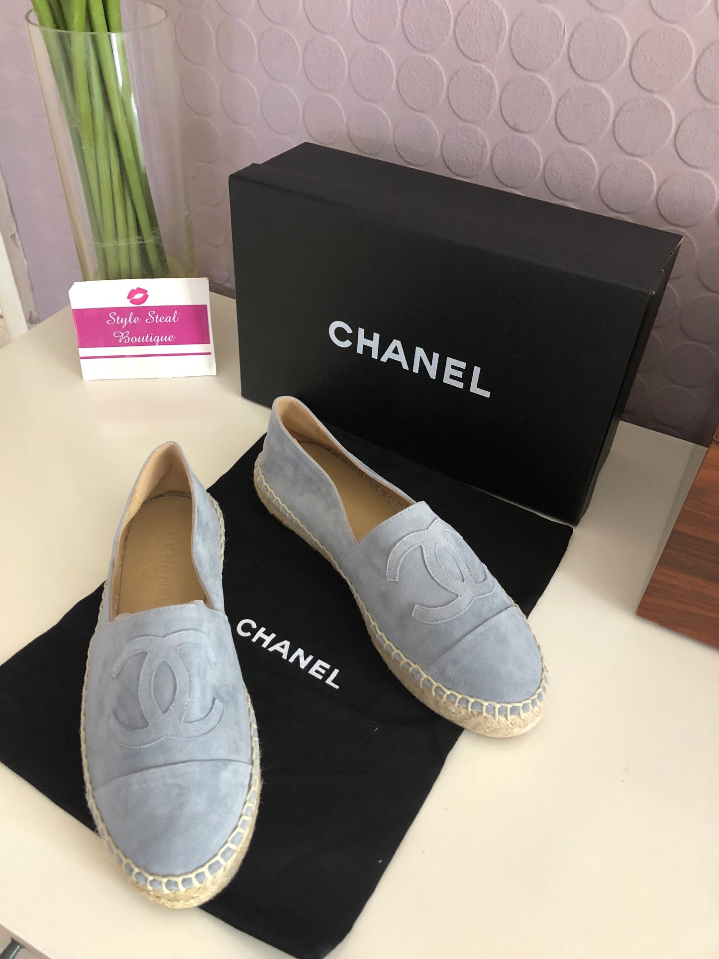 Suede Espadrilles