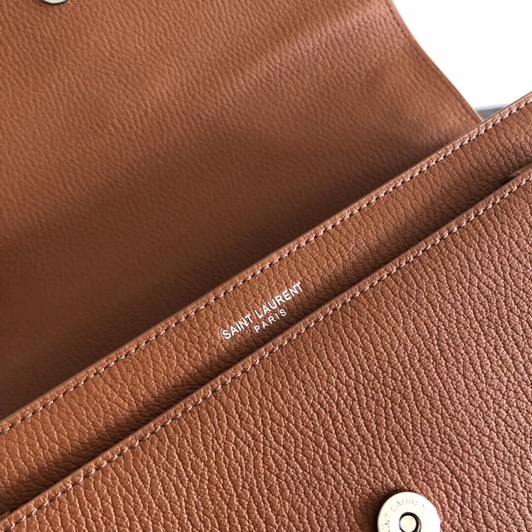 Sunset Grained Leather