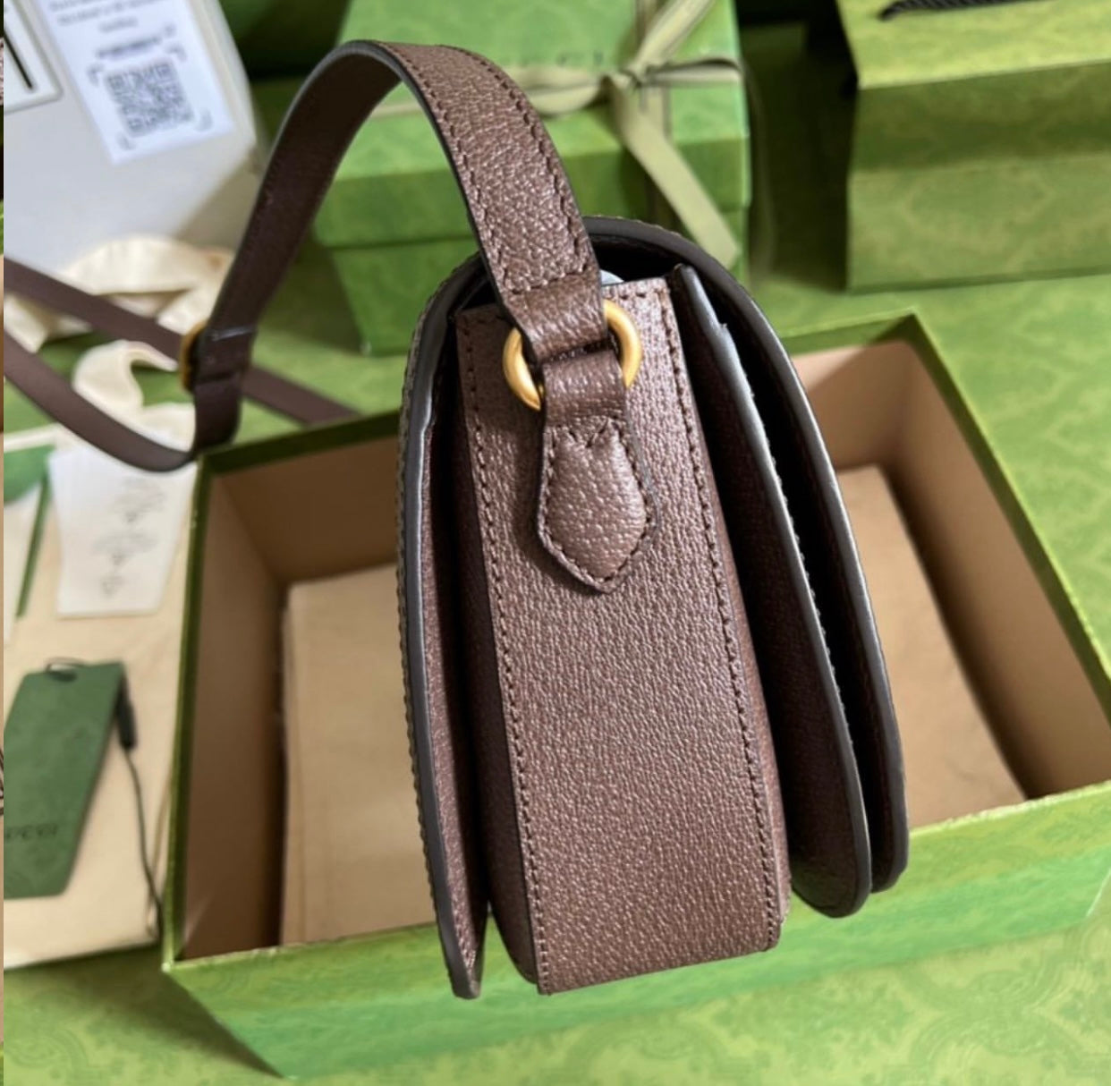 Ophidia Hacker Shoulder Bag