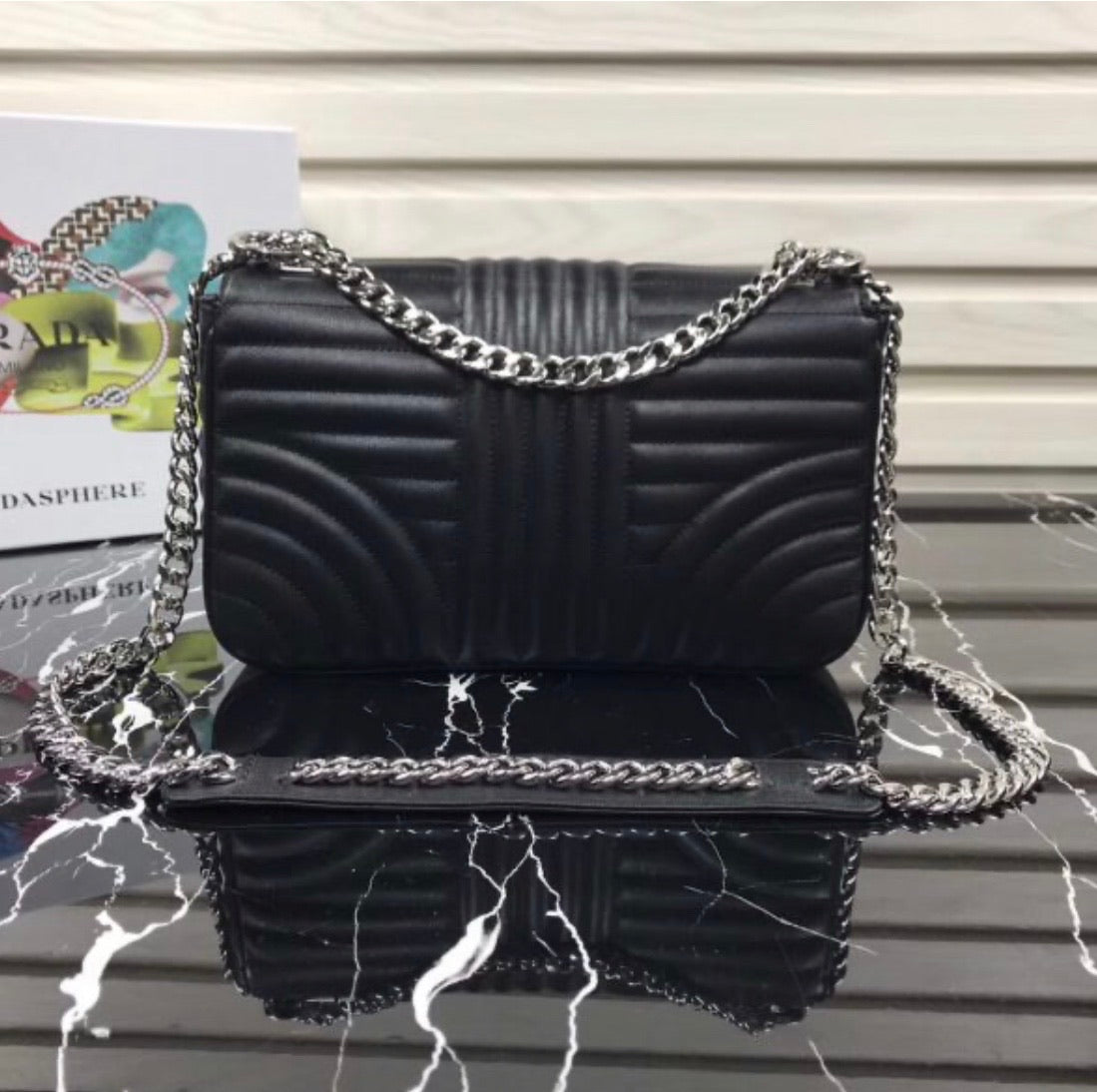 Diagramme Shoulder Bag