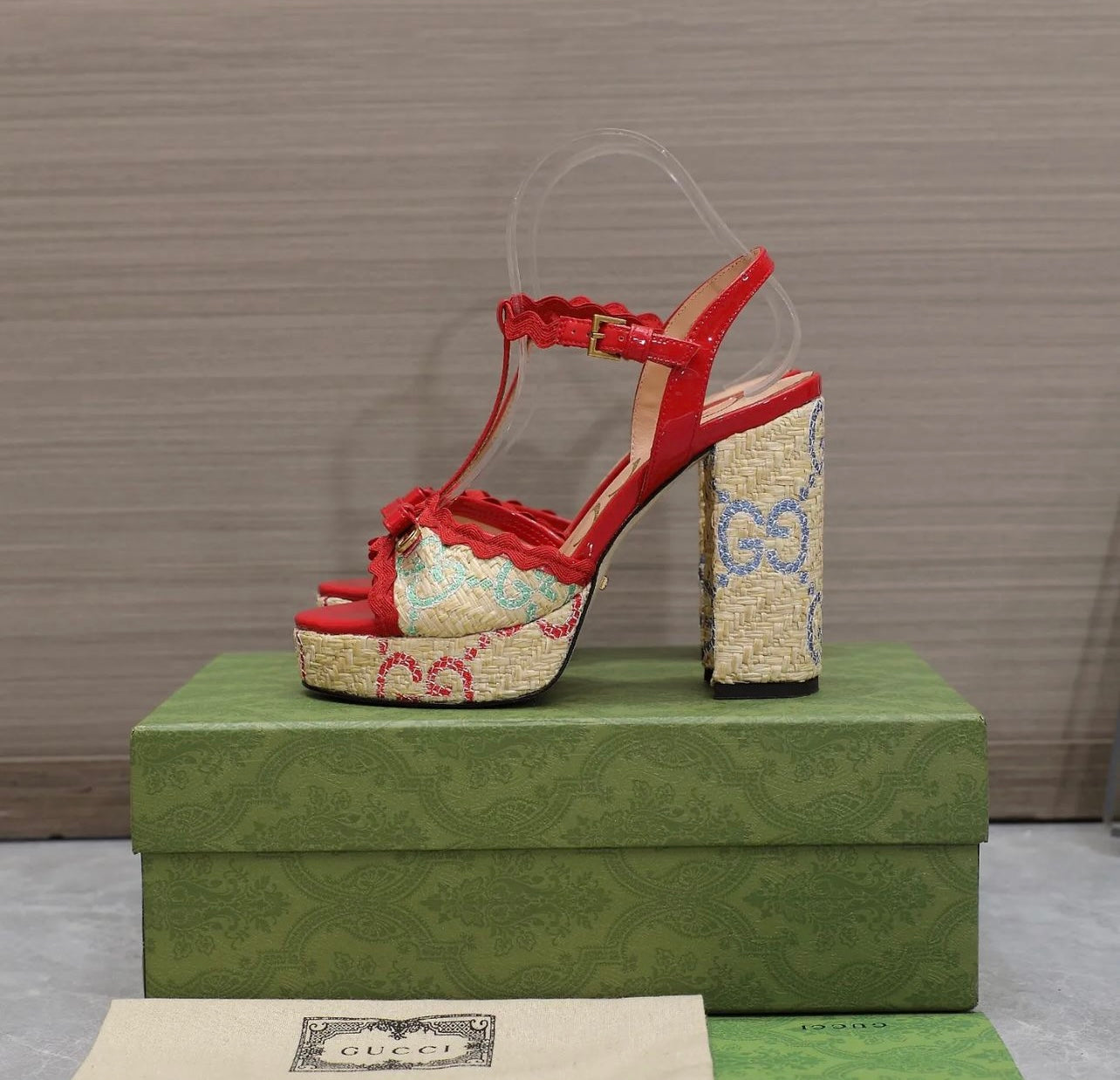 GG Platform Sandals