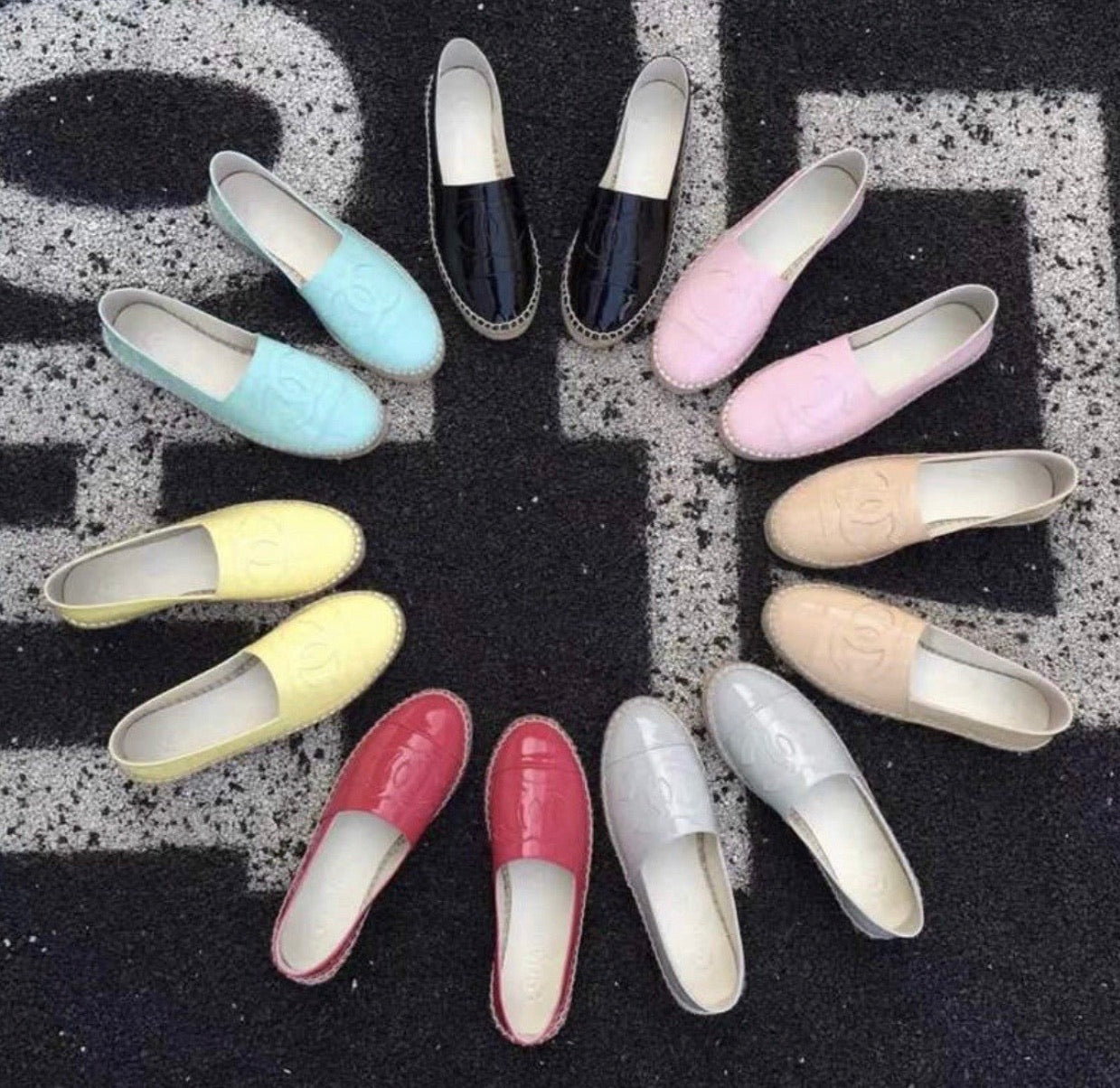 Patent Espadrilles