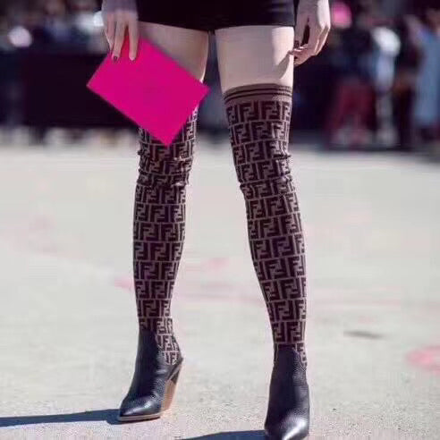 Logo Sock Boots