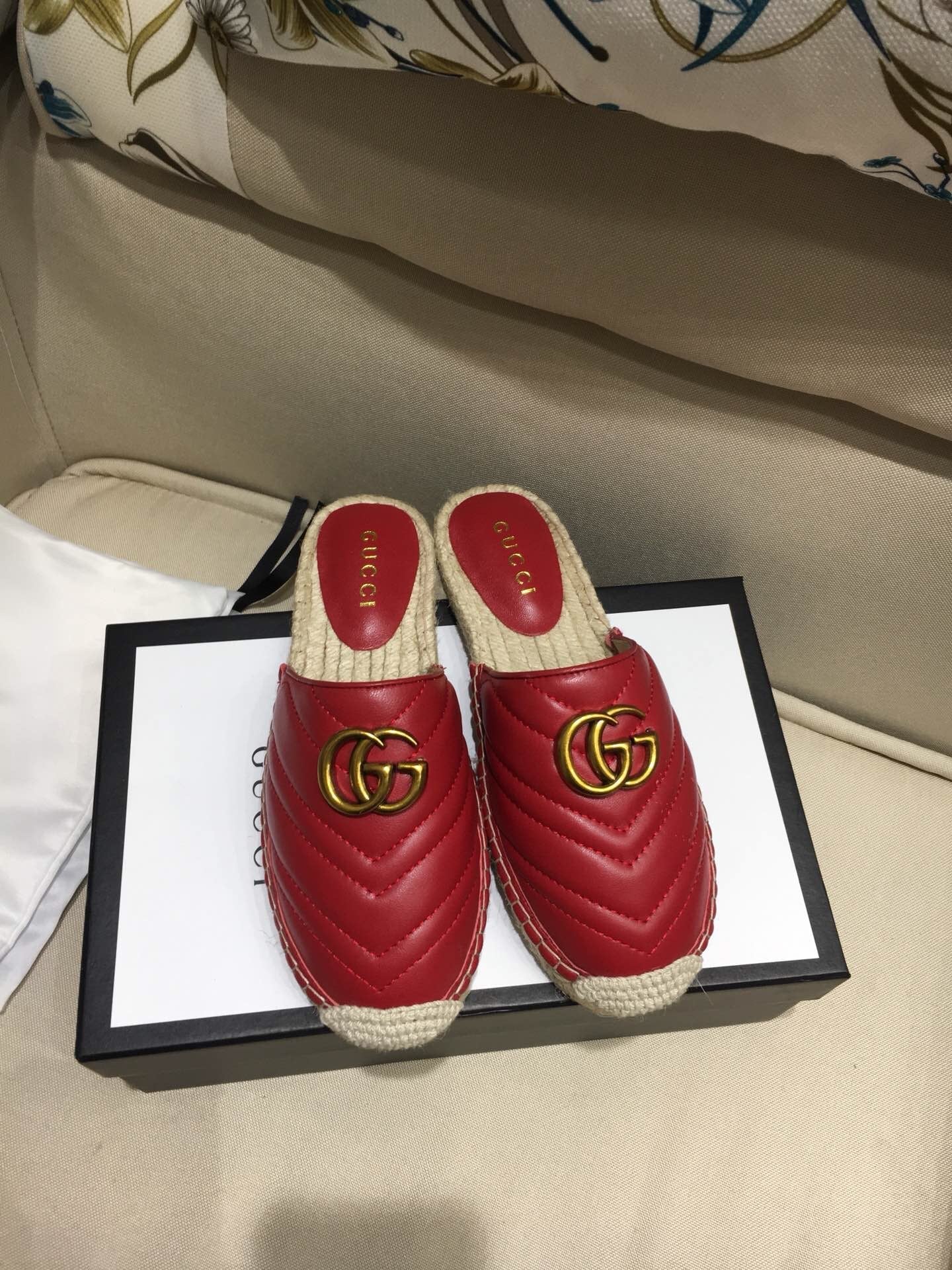 Leather Espadrilles