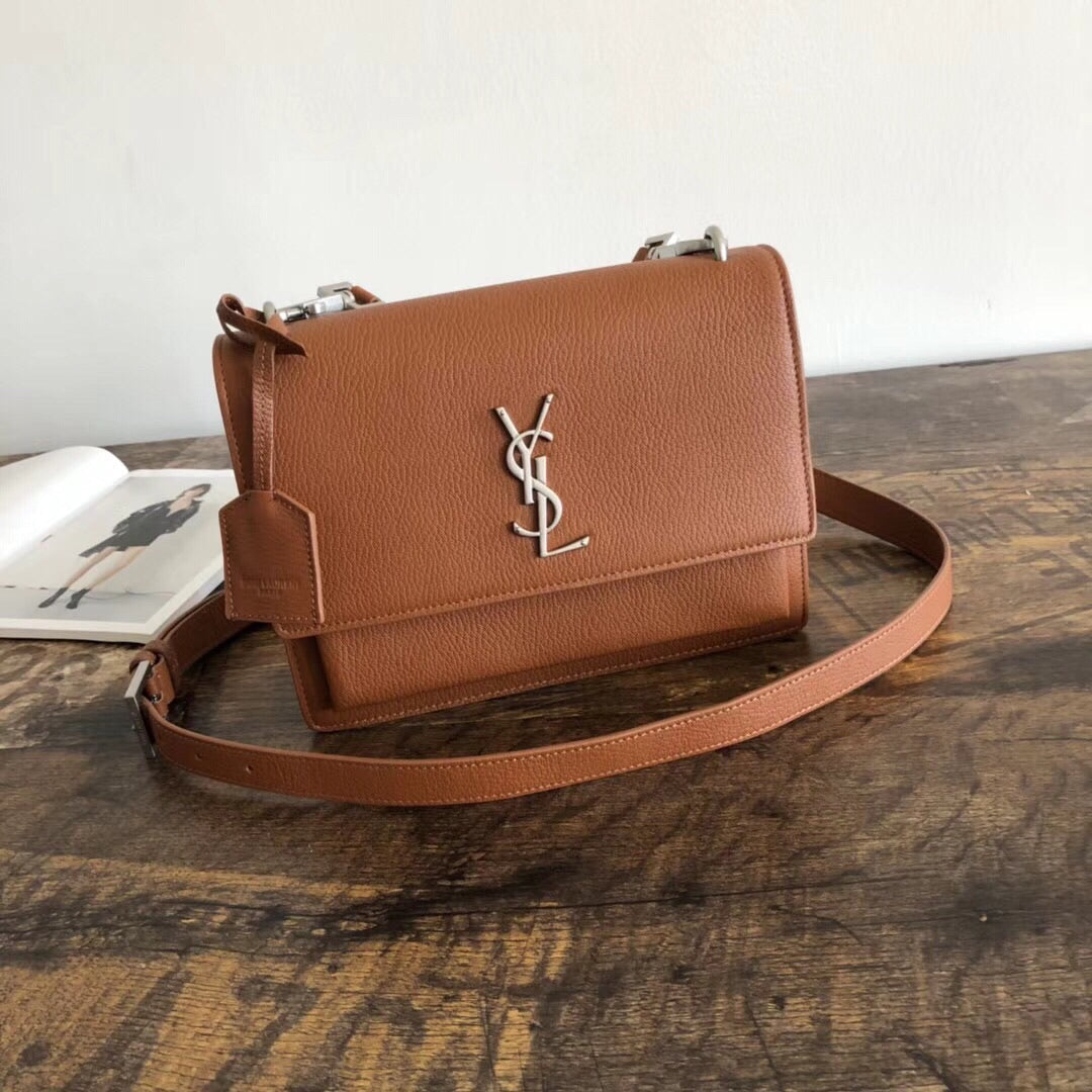 Sunset Grained Leather