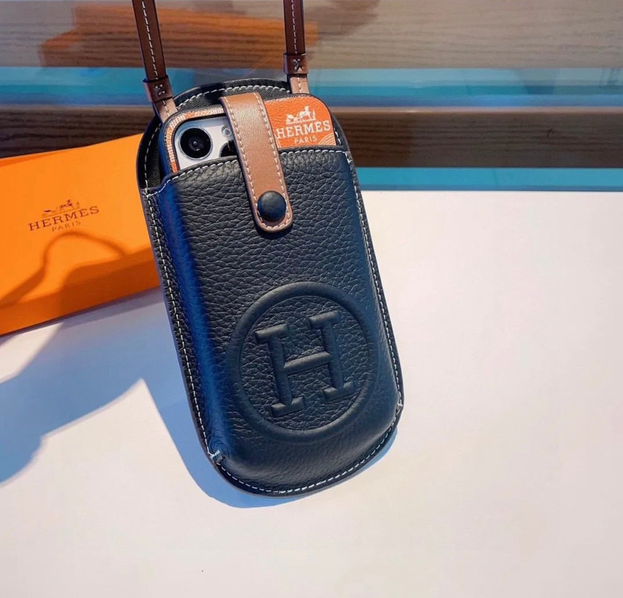 Leather Phone Pouch