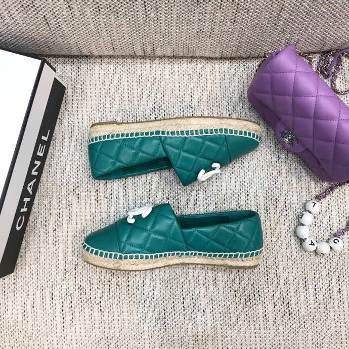 Leather Espadrilles